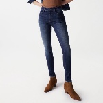 Jeans Salsa Destiny coupe skinny taille haute medium wash