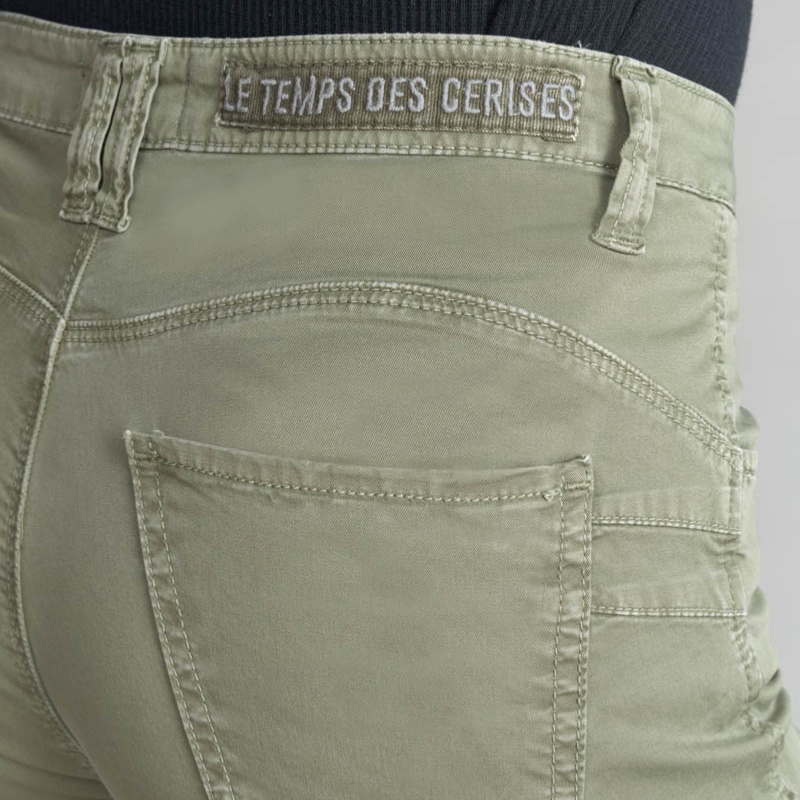 Pantalon cargo le temps des cerises femme best sale