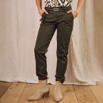 Pantalon chino femme Freeman T Porter Claudia Felicita kaki
