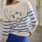 Pull Freeman T Porter femme Lea Stripes