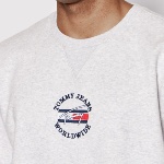 Sweat Tommy Hilfiger Jeans Timeless gris pour homme