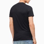 T Shirt Calvin Klein Ck Jeans iconic monogram noir