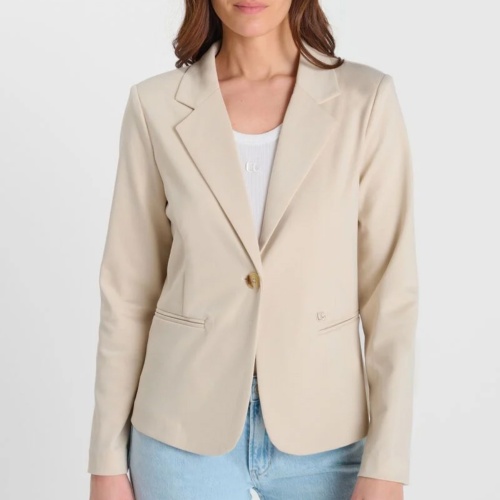 Veste blazer Le Temps des Cerises Oscar beige