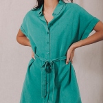 Robe Freeman T Porter Raffia Plain Tropical Green