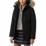 manteau blouson femme tommy hilfiger noir