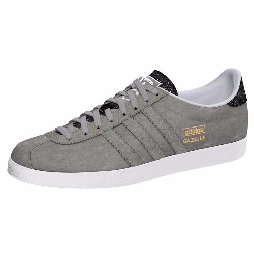 Chaussures Adidas Originals Gazelle en cuir suédé gris