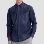 Chemise en jeans Replay Jeans pour homme