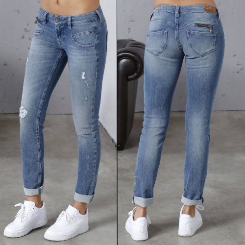 jean femme Freeman T Porter Alexa slim feller en promo