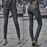 jeans femme Freeman T Porter Alexa slim gris Melbury