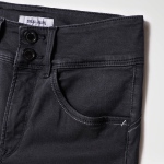 Jeans Salsa femme Secret Push in skinny soft touch noir