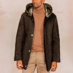 Manteau drap de laine Freeman T Porter Cary