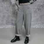 Pantalon large femme Freeman T Porter Naya Dalton gris