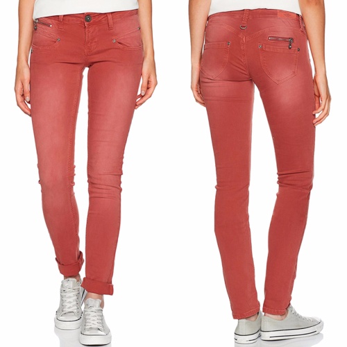 Jean femme Freeman T Porter Alexa Slim Ketchup