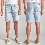 Short en jeans homme Le Temps des Cerises Landrew