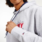 Sweat homme Tommy Jeans gris