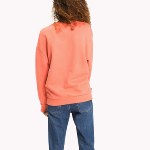 Sweat femme Tommy Hilfiger Jeans corail