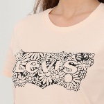 T Shirt Levi's ® femme Perfect tee rose