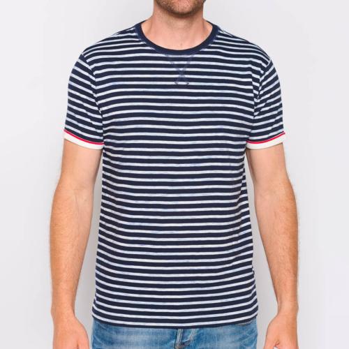 T Shirt rayé Le Temps des Cerises homme Sifar
