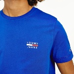 T Shirt Tommy Hilfiger bleu avec logo Tommy Jeans