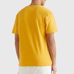 T Shirt Tommy Jeans homme Badge Tee jaune