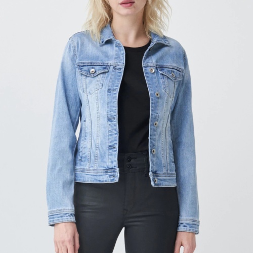 Veste en jeans Salsa femme bleu clair