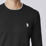 Pull noir U.s. Polo Assn. homme