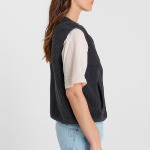 Gilet sans manches Le Temps des Cerises Gudru gris