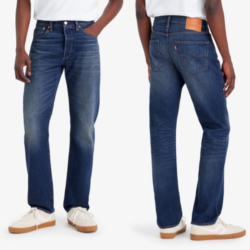 Jeans levis 501 ® Original Fit On The Borderline coupe droite