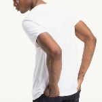 T Shirt Tommy Hilfiger homme blanc