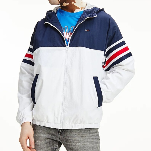 Veste / blouson Tommy Jeans colorblock marine