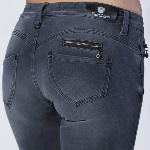 jean femme Freeman T Porter Alexa slim gris fuliet en promo