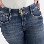 Jeans slim taille haute Le Temps des Cerises Pulp High Minna
