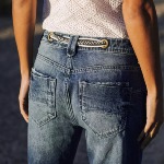 Jeans Boyfriend Freeman T Porter Jannet Marclay 100% Coton