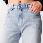 Jeans Salsa femme True Cropped Slim bleu clair