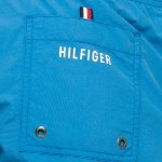 Short de bain Tommy Hilfiger Flag Trunk bleu