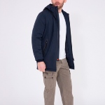 Manteau Parka Bombers Original Iowa bleu marine