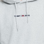 Sweat capuche Tommy Hilfiger Jeans homme gris