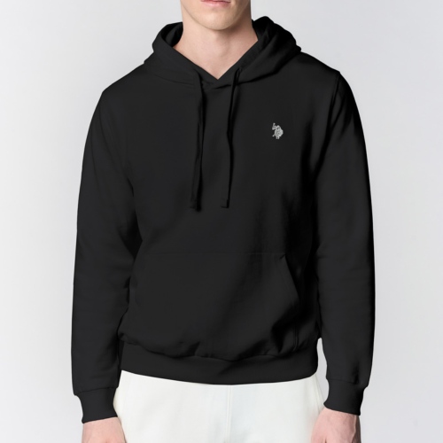 Sweat à capuche Us Polo Assn noir