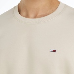 Sweat Tommy Hilfiger gris beige