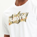 T Shirt Levi's homme Housemark Graphic Tee blanc