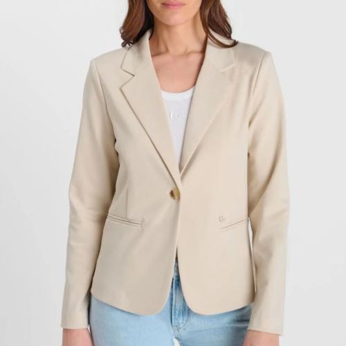 Veste blazer Le Temps des Cerises Oscar beige